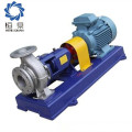 Fluoro plastic lined centrifugal chemical circulating pump